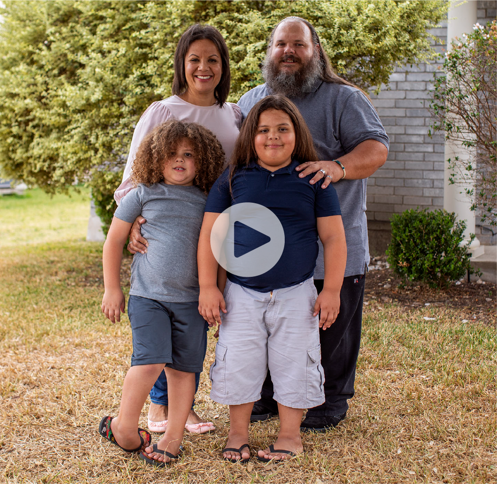 View video of Drake and Everett, who are living with a rare genetic disease of obesity